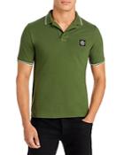 Stone Island Tipped Collar Slim Fit Polo Shirt