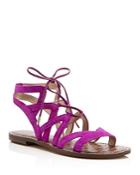 Sam Edelman Gemma Lace Up Flat Sandals