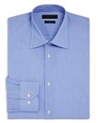 The Men's Store At Bloomingdale's Dobby Stripe Slim Fit Dress Shirt - 100% Exclusive