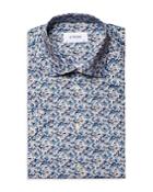 Eton Stained Glass Floral Contemporary Fit Button Down Shirt