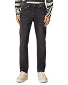 Sandro Slim Fit Jeans In Washed Black