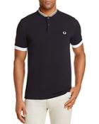 Fred Perry Baseball Collar Pique Regular Fit Polo Shirt