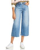 Mother The Tomcat Roller Shorty Wide-leg Jeans In Take Me Higher