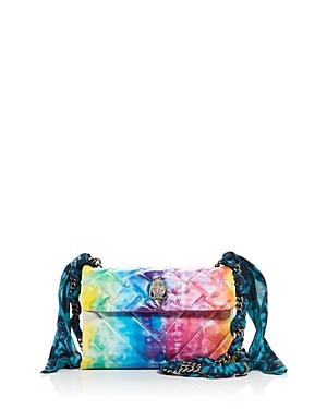 Kurt Geiger London Kensington Medium Tie Dye Print Leather Crossbody
