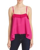 Likely Empire Pleat Trimmed Top
