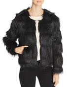 Unreal Fur The Elements Short Faux Fur Coat