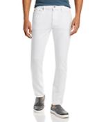 Michael Kors Parker Stretch Slim Fit Jeans In White
