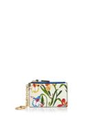 Tory Burch Robinson Floral Leather Card Case