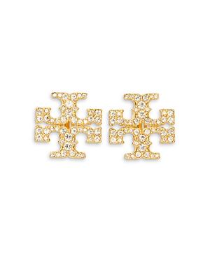Tory Burch Kira Pave Clip-on Earrings