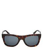 Valentino Women's Square Embellished Sunglasses, 51mm