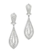 Bloomingdale's Diamond Statement Drop Earrings In 14k White Gold, 3.0 Ct. T.w. - 100% Exclusive