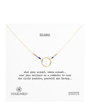 Dogeared Karma Beaded Necklace, 16
