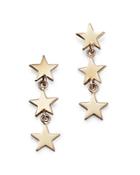 Zoe Chicco 14k Yellow Gold Itty Bitty Symbols Star Drop Earrings