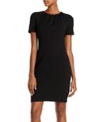 Theory Ruched Neck Dress