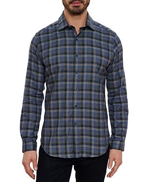 Robert Graham Rosencrans Cotton Plaid Classic Fit Button Down Shirt