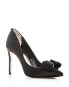 Ted Baker Women's Azeline Satin Pointed Toe Pumps