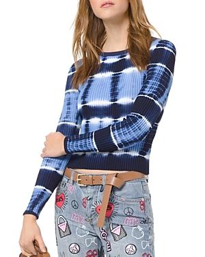 Michael Michael Kors Ribbed Tie-dyed Sweater