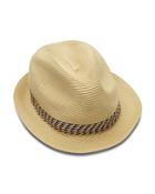 Ted Baker Contrast Band Straw Trilby