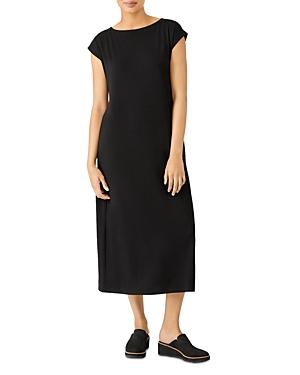 Eileen Fisher Boatneck Midi Dress