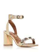 Kurt Geiger London Women's Octavia Embellished Block Heel Sandals