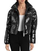 Bagatelle. Nyc Cropped Hooded Puffer Jacket