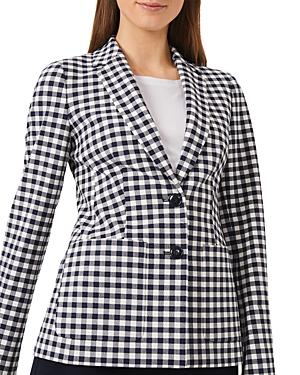 Hobbs London Kelsie Gingham Blazer