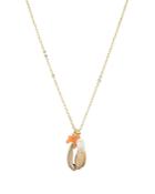 Aqua Shell Pendant Necklace, 22 - 100% Exclusive