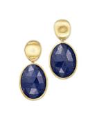 Marco Bicego 18k Yellow Gold Lapis Two Drop Earrings - 100% Exclusive