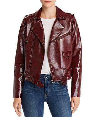 Parker Cooper Faux-leather Moto Jacket