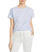 Marc New York Animal Print Boxy Tee
