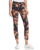 7 For All Mankind The Ankle Skinny Jeans In Needle Point Rose