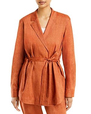 Lafayette 148 New York Lawson Drawstring Waist Jacket