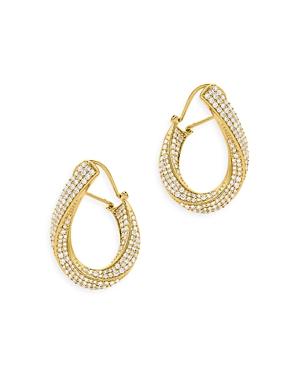 Bloomingdale's Diamond Twist Front To Back Earrings In 14k Yellow Gold, 1.50 Ct. T.w. - 100% Exclusive