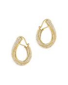 Bloomingdale's Diamond Twist Front To Back Earrings In 14k Yellow Gold, 1.50 Ct. T.w. - 100% Exclusive
