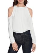 1.state One Shoulder Blouson Top