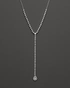 Diamond Y Necklace In 14k White Gold, 3.24 Ct. T.w. - 100% Exclusive