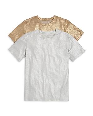 Majestic Filatures 2-pk. Metallic Tees
