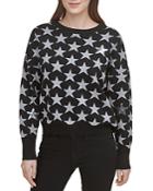 Dkny Star Print Sweater