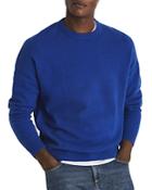 Reiss Park Long Sleeve Merino Wool Crewneck Sweater