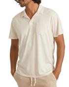 Marine Layer Garment Dyed Standard Fit Resort Polo Shirt