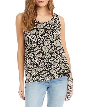 Karen Kane Side Tie Sleeveless Top