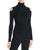 Theory Jemlora Evian Stretch Cold-shoulder Turtleneck - 100% Bloomingdale's Exclusive