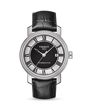 Tissot Bridgeport Men's Black Automatic Classic Watch, 40mm