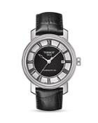 Tissot Bridgeport Men's Black Automatic Classic Watch, 40mm