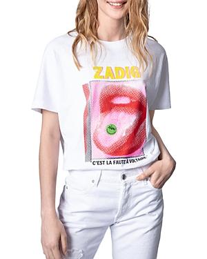 Zadig & Voltaire Tom Happy Graphic Tee