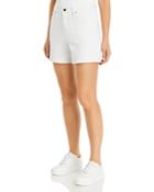 Karl Lagerfeld Paris Denim Shorts In Soft White