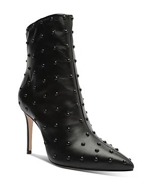 Schutz Women's Anne Studded High Heel Booties