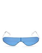 Kendall And Kylie Surfer Mirrored Shield Sunglasses, 63mm