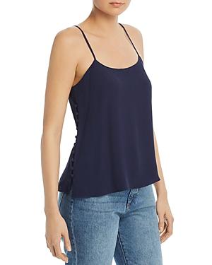 Joie Abdi Side-button Crepe Camisole Top