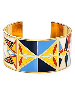 Tory Burch Kaleidoscope Cuff Bracelet